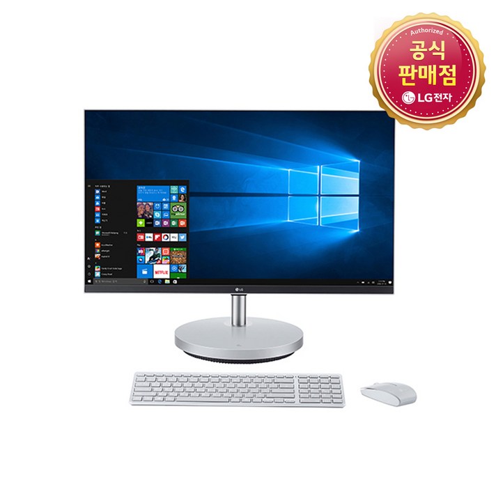 LG 일체형PC 27V70N-GR56K 27형 인텔 10세대 i5 윈도우10 Home 포함 무선키보드 무선마우스 포함, M.2 NVMe 1TB+HDD 2TB추가, 16GB