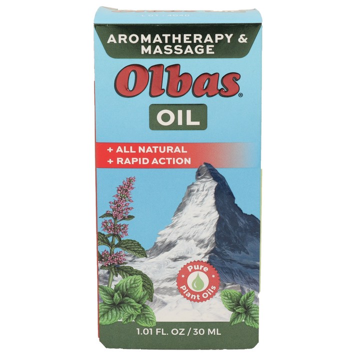 올바스 아로마테라피 & 마사지 오일, 30ml, 1개