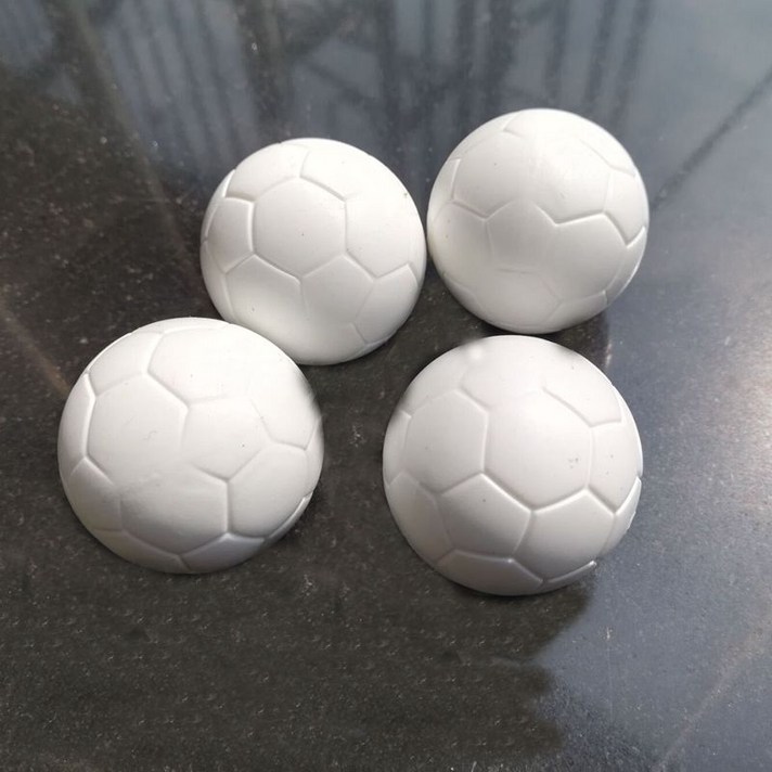 미니 축구 테이블 축구공 6개 흰색 주최 공 32mm /36mm 공 AE-02, 36mm