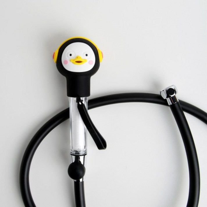 펭수 캐릭터 필터 샤워기, 1개