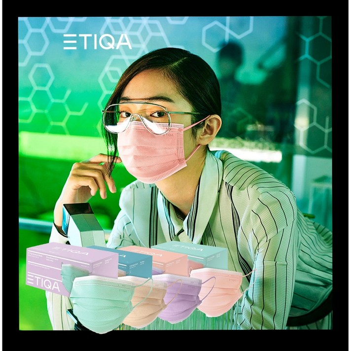 에티카 마스크 브리즈 덴탈마스크 대형 30매 KC인증 국산 민트 핑크 퍼플 베이지 (+고급 스트랩), 30매입 1박스