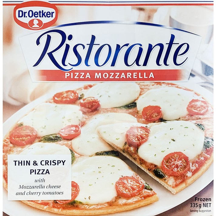 Dr.Oetker 닥터 오트커 리스토란테 모짜렐라치즈 피자 1 005g(335g X 3판)-독일, 1개