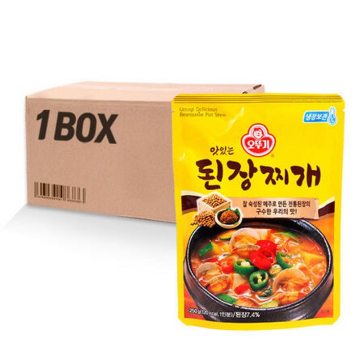 오뚜기 맛있는 된장찌개 250g(12개)