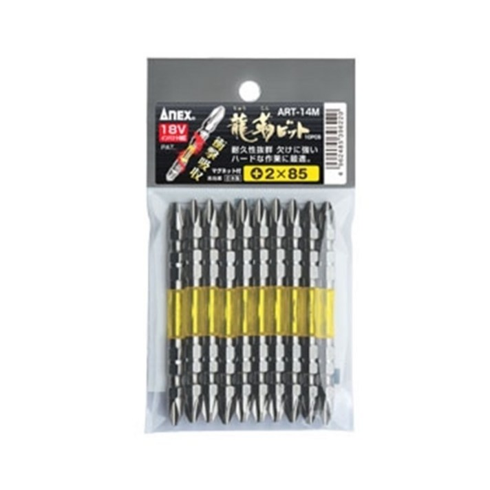 [아넥스]토션비트 ART-14M 2x85 (10PCS/SET), 단품