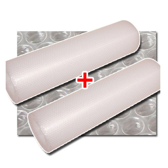 오더 1+1 20m단열뽁뽁이 창문뽁뽁이 뽁뽁이 창문단열필름 에어캡, 무지 단열에어캡