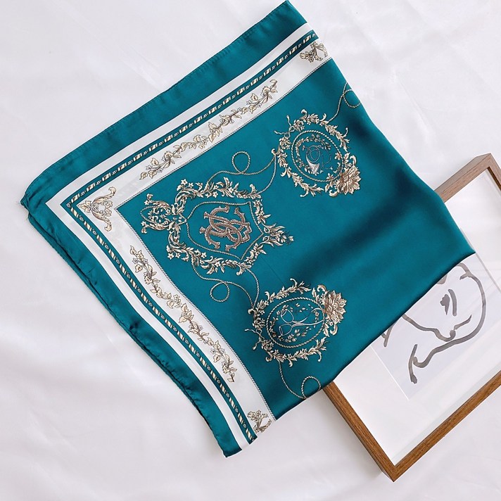 pkpj 봄 실크스카프 클래식패턴 3color