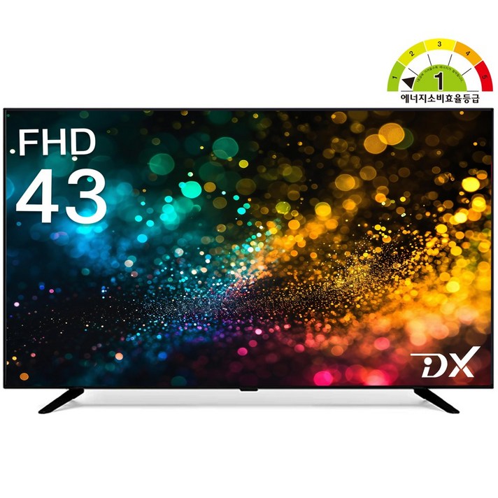 디엑스 1등급 109cm 43인치 선명한 FHD LED TV 모니터 D430XFHD, 109.2cm, D430XFHD, 벽걸이형, 고객직접설치 디엑스 1등급 109cm 43인치 선명한 FHD LED TV 모니터 D430XFHD, 109.2cm, D430XFHD, 벽걸이형, 고객직접설치