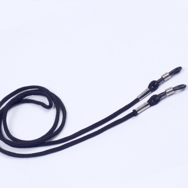 멜라크메 안경줄 체인 스트랩 심플 베이직 블랙 소품 4개