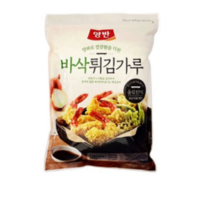 양파로 깔끔함을 더한 양반 바삭 튀김가루, 1kg, 8개