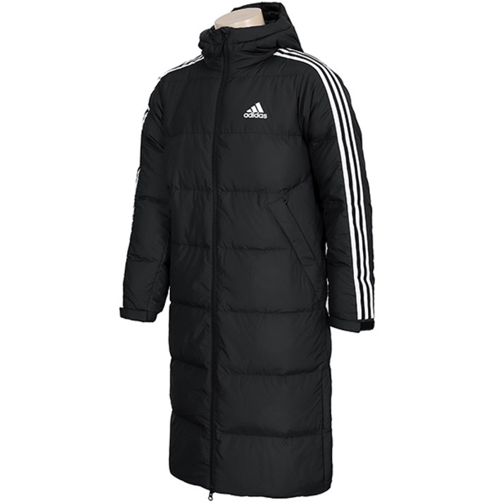 아디다스 3ST LONG COAT 다운점퍼 + 패션마스크