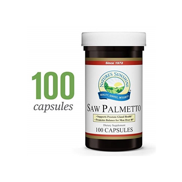 네이처스선샤인 쏘말메토 100정 Natures Sunshine Saw Palmetto 100 Capsules