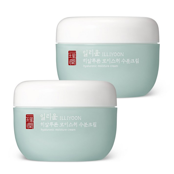 일리윤 히알루론 모이스춰 수분크림, 100ml, 2개