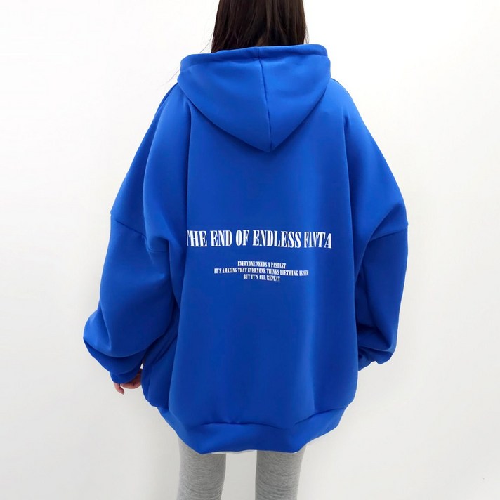 4XL, 3COLOR 디엔드 빅 후드티 기모ver. 5599까지 오버사이즈 남여공용 기모 겨울 홈웨어 박스 후드