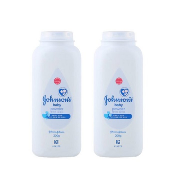 존슨즈 베이비 파우더 오리지날향, 200g, 2개