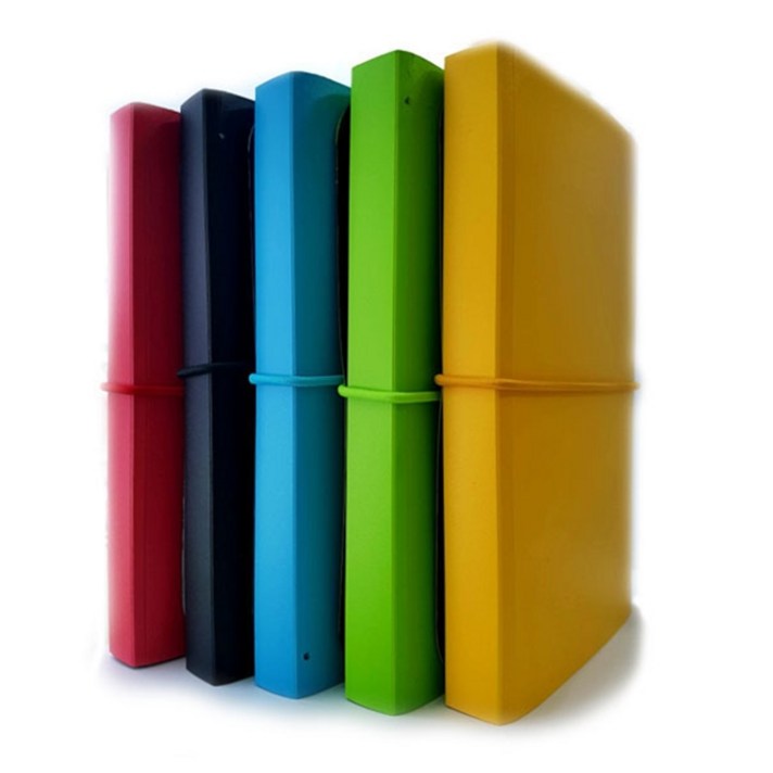 청운 미니 포켓 화일 13칸/통장첩/컬러 통장지갑, 스카이블루