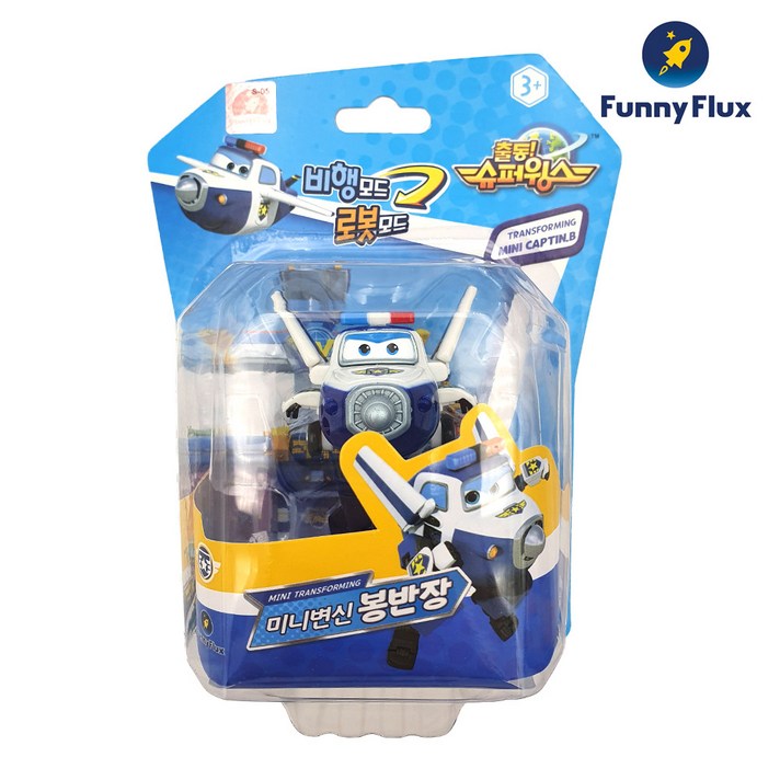 
                                                        슈퍼윙스 미니변신 봉반장 로봇장난감, 혼합색상
                                                    