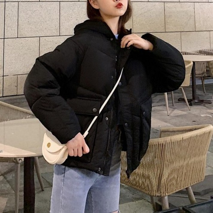 모던 캐주얼 여성 숏 패딩 점퍼 야상191호+ 덧신 증정 AF378gbh kirahosi 야상 추동 아우터 데일리 191호+
