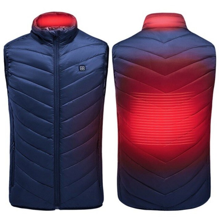 남자 난방 조끼 가열 조끼 남자 여자 Usb 가열 자 켓 난방 조끼 열 의류 사냥 조끼 겨울 난방 자 켓