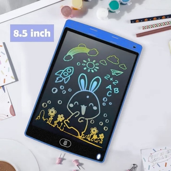 프리미엄 전자칠판 전자노트 미니노트 드로잉태블릿 전자패드 8.5인치, 블루