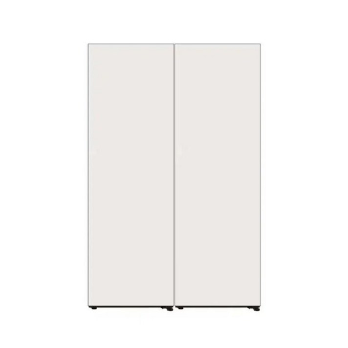 LG 오브제 컨버터블 패키지 Fit  Max 1도어 냉장고 냉동고 세트 키친핏 1등급 오토오픈도어