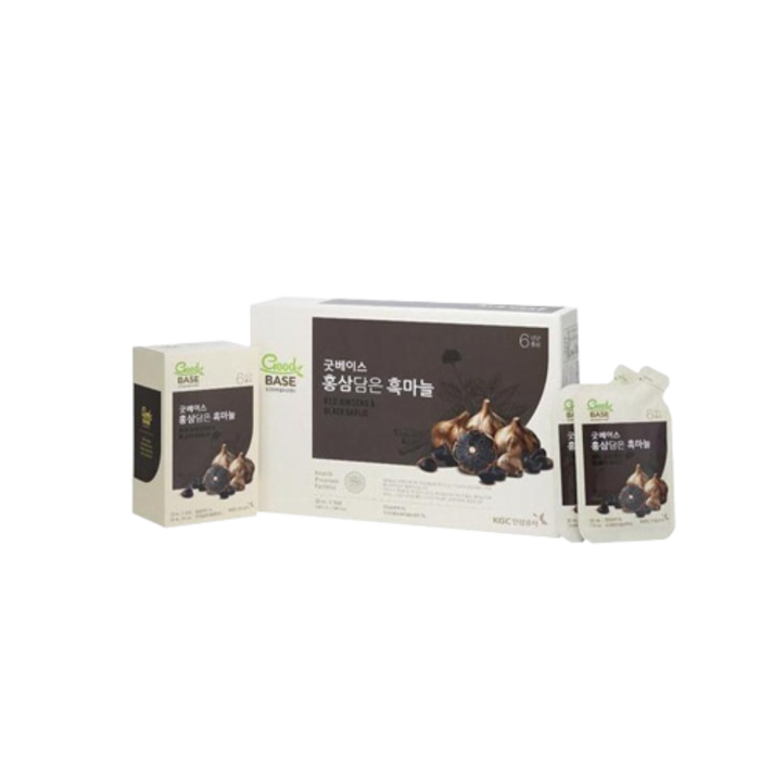 굿베이스 홍삼담은 흑마늘, 50ml, 30개입