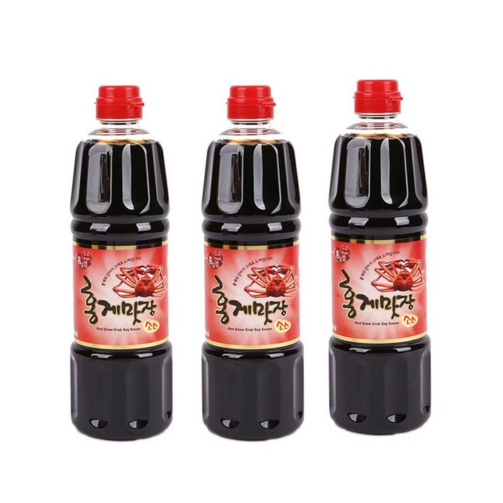 홍일식품 홍게맛장소스500ml 3병, 500ml 3병