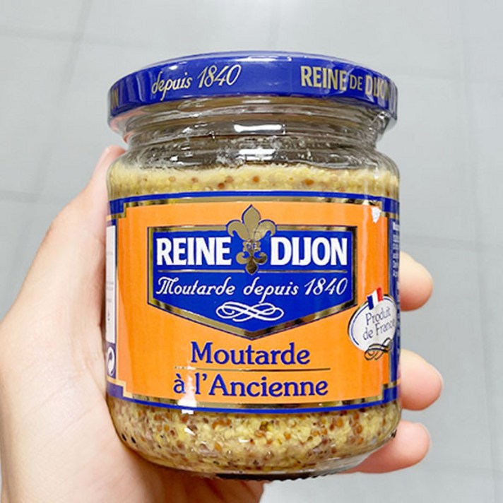 [REINE DIJON] 홀 그레인 머스타드 190g, 단품, 단품