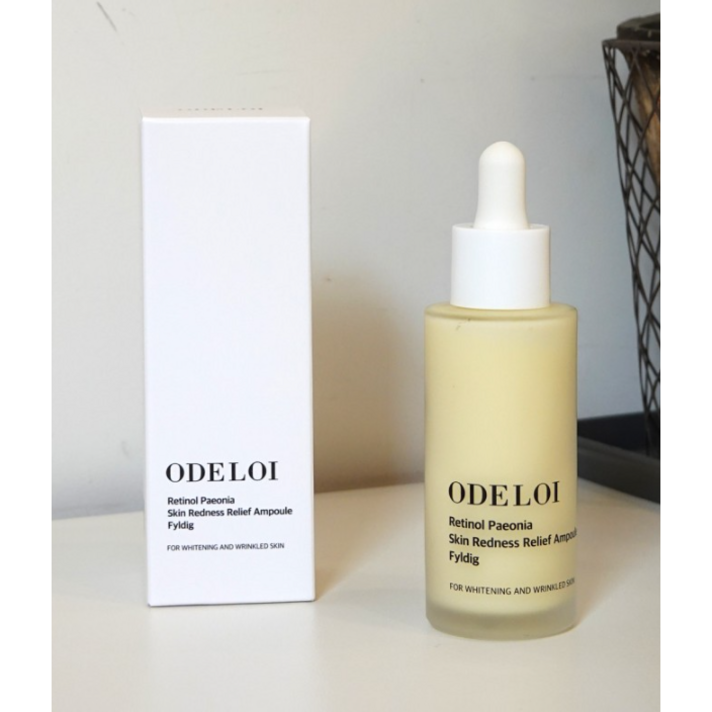  [정품] 오드로이 레티놀 피어니 붉은기 완화 앰플 필리디 50ml 주름케어앰플 피부진정앰플 피지조절브라이트닝앰플 1개 2개 