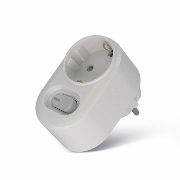 현대일렉트릭 국산 절전형 개별 차단 1구 멀티탭