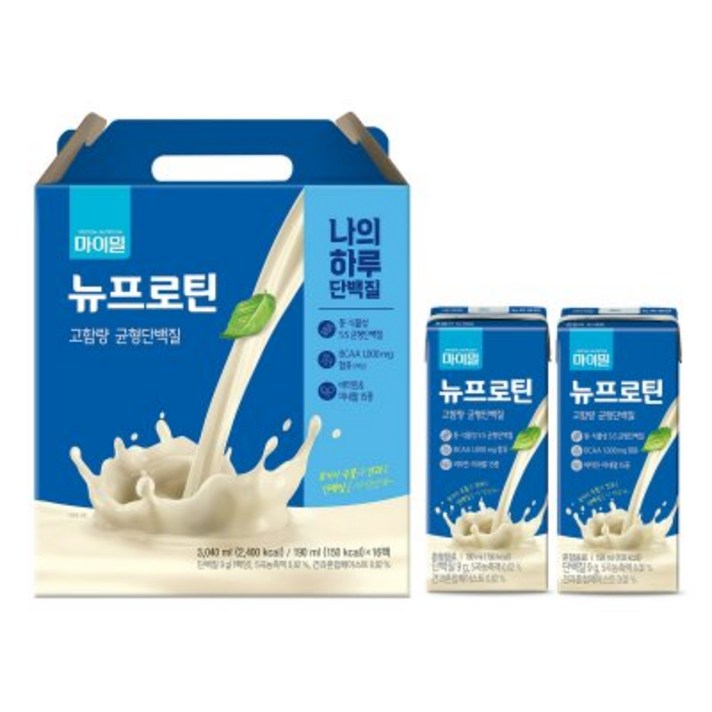 마이밀 마시는 뉴프로틴, 190ml, 32개
