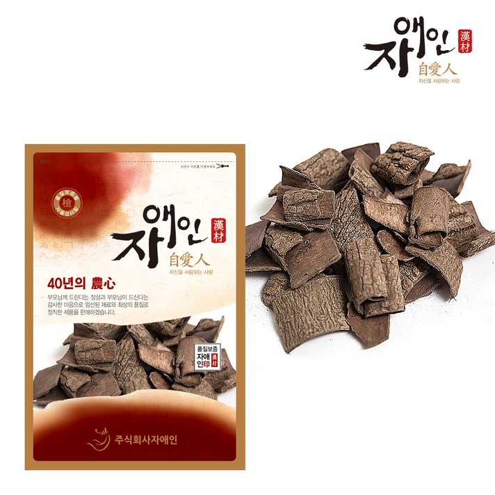 국산 볶은 두충나무껍질 1200g 소금물로 법제후 볶은 자연산 두충나무껍질차, 단품