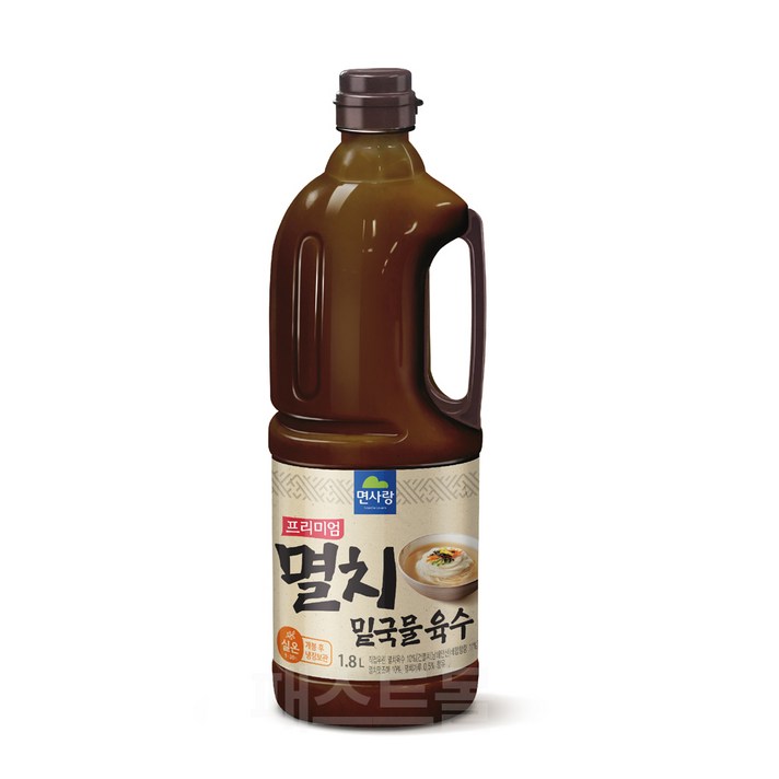 식당 업소 식재료 멸치육수(면사랑 프리미엄 1.8L), 1