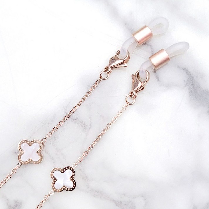 10p세트 투명 국산실리콘 안경고리 링 체인걸이 썬글라스줄 홀더 3컬러