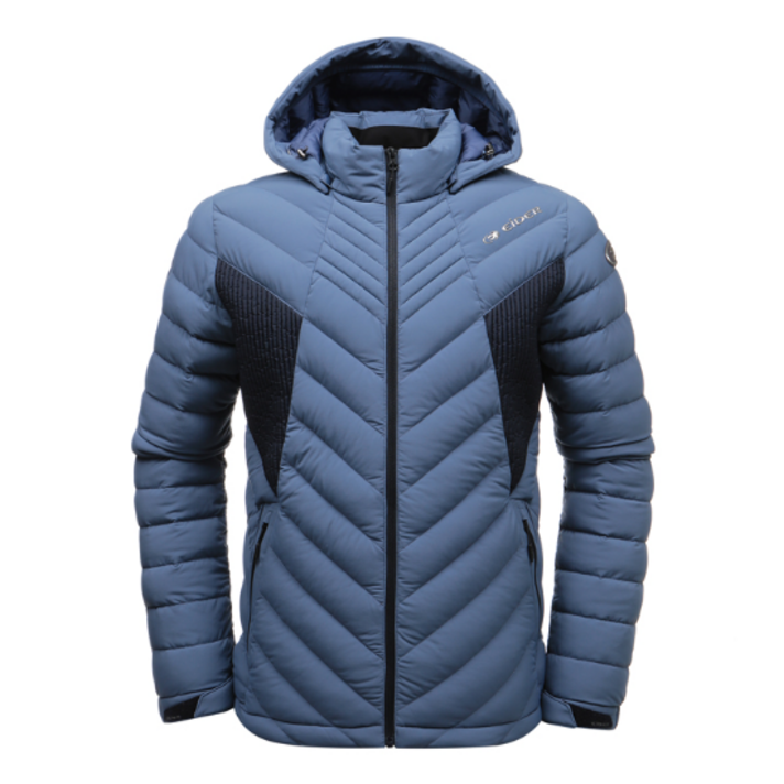 아이더 아이더(EIDER) 남성용 이월상품 볼패딩 하이브리드 다운 거위털 구스다운 FOLKI (폴키) α DOWN JACKET DMW19507 DX