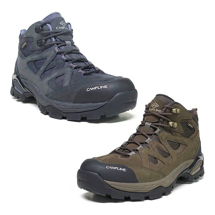캠프라인 산티아고 경등산화 남성 여성 트레킹화 방수 트레킹 백패킹 하이킹 고어텍스 등산화