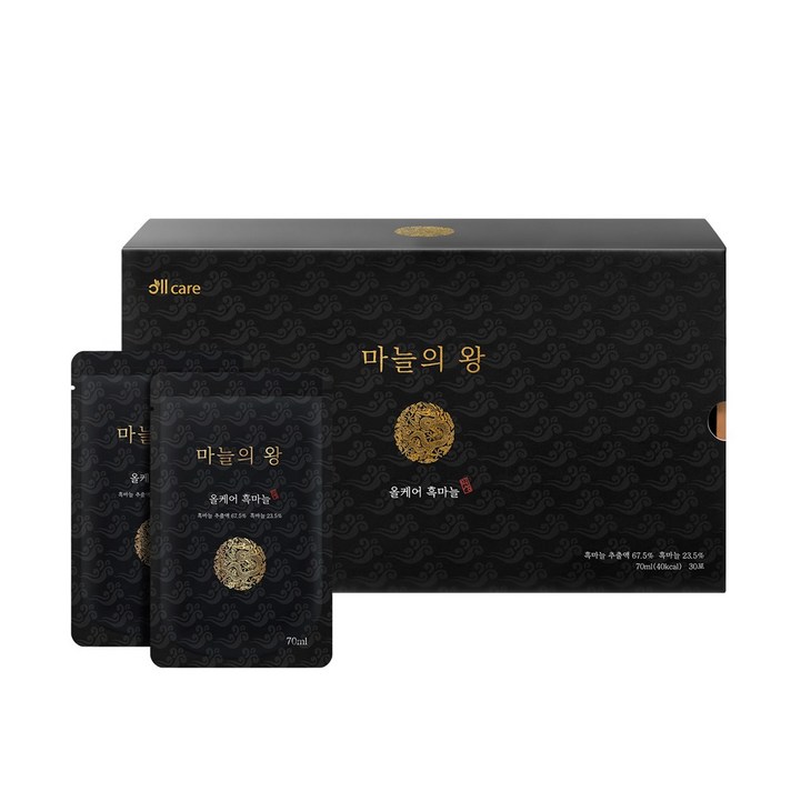 마늘의 왕 흑마늘진액 흑마늘즙, 90개입, 70ml