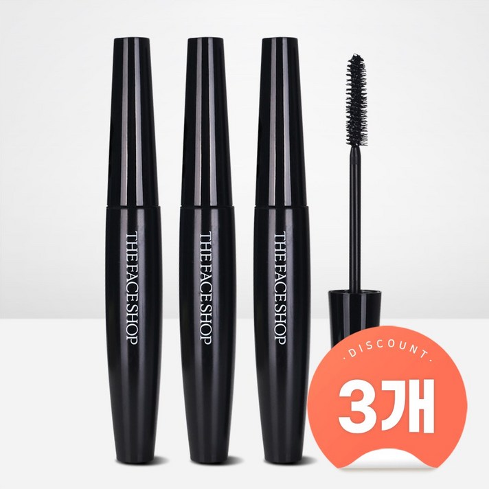 더페이스샵 프레시안 빅 마스카라, 1호 컬링, 3개