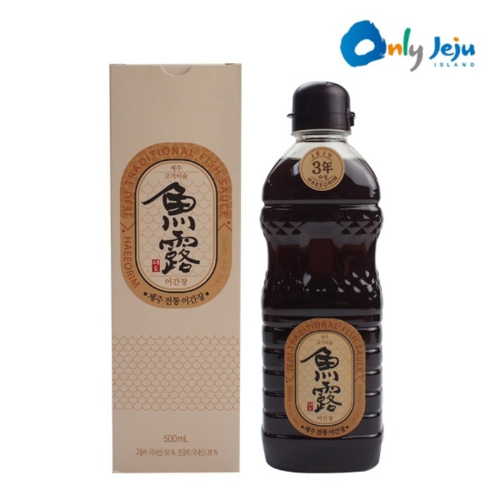 제주전통 어간장(어로고기이슬)500ml, 500ml, 1개