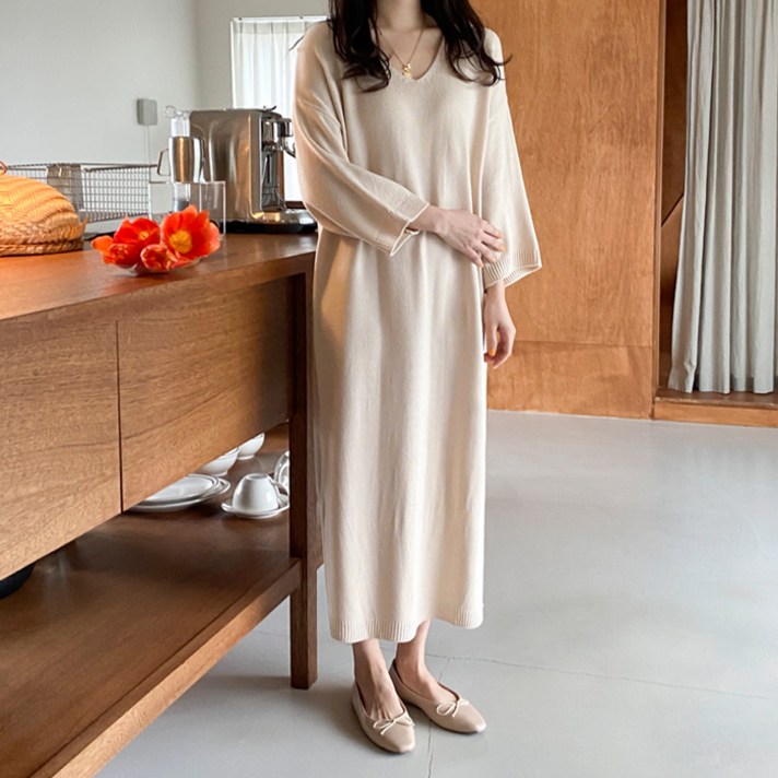 
                                                        아모르데이 스아롱 긴팔 원피스
                                                    