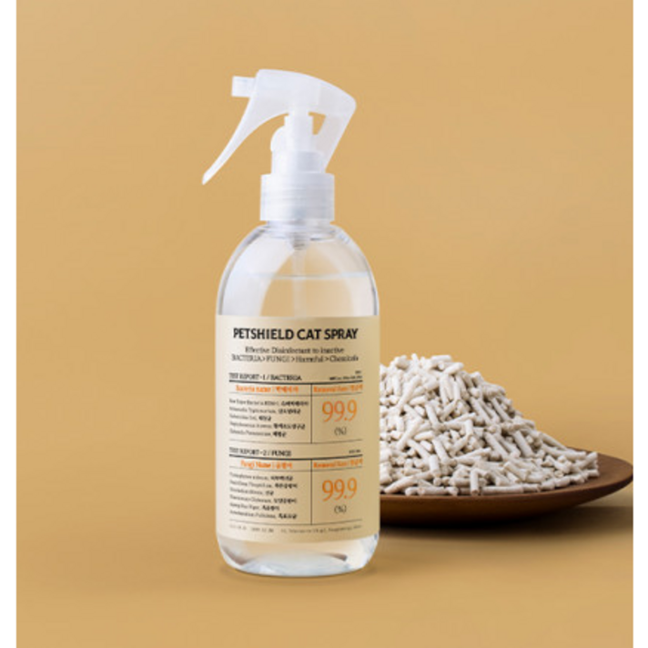 펫쉴드 고양이 99항균 스프레이, 300ml, 1개