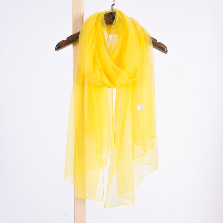 빅사이즈 무지 롱 스카프 머플러 목도리 봄 여름 가을 하늘비즈 A25 Y712U193