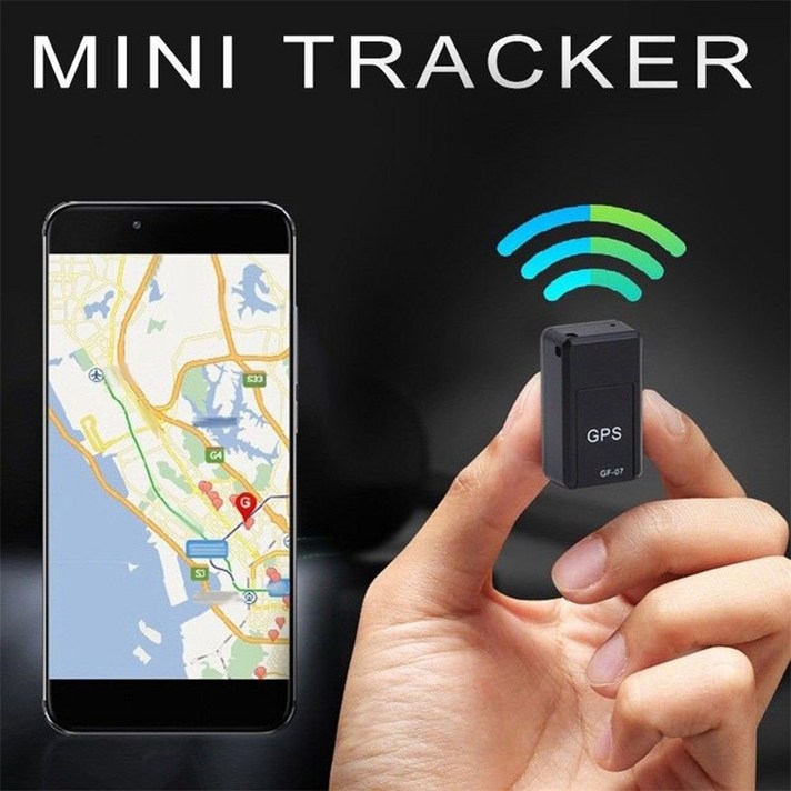 차량용 미니 GPS 추적기 차량 위치 자기 SOS 추적 장치 차량 어린이 분실 방지 기록 장치 GPS 추적기, 01_black