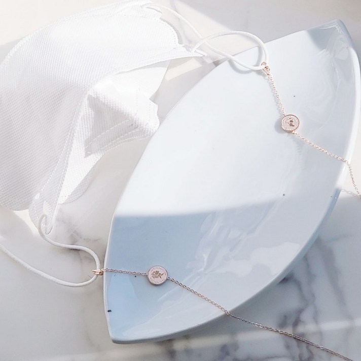 변색없는 써지컬스틸마스크줄 마스크목걸이 3종