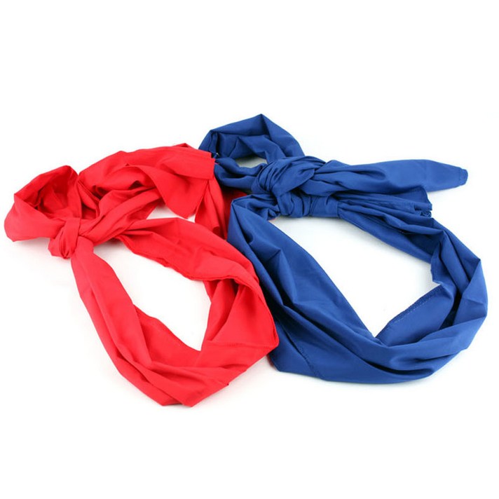 케이원스포츠 씨름샅바 세트(청색+홍색) 아동용/성인용, K1스포츠 씨름샅바(청색+홍색)