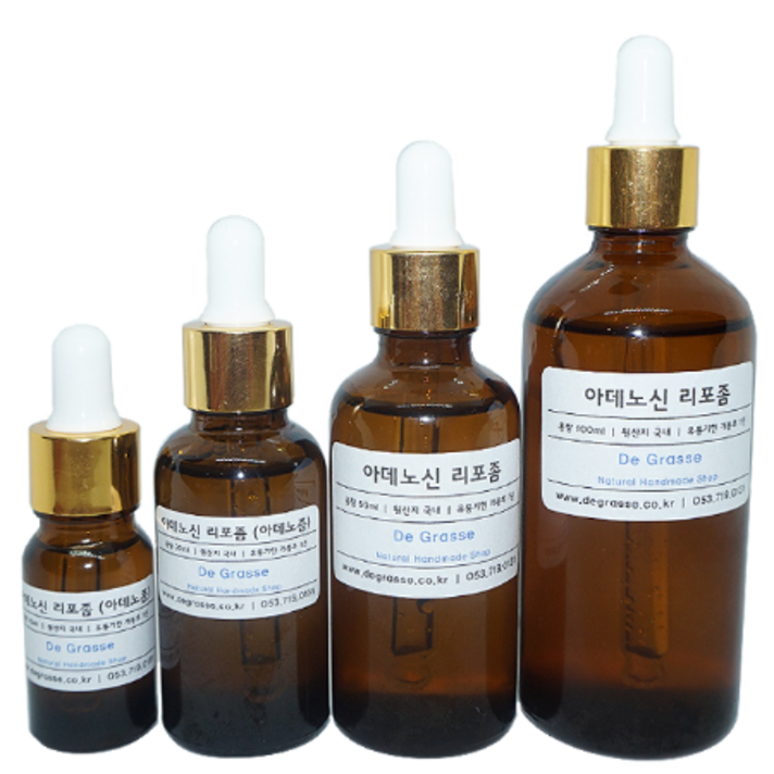 [드그라쎄] 천연비누 화장품DIY - 아데노신리포좀(아데노좀), 50ml