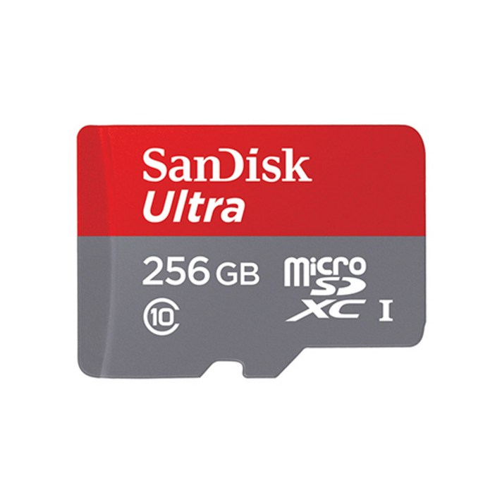 샌디스크 MicroSDXC Class10 ULTRA 256GB QUA4 마이크로SD카드 블랙박스용메모리 핸드폰외장 닌텐도 - 투데이밈