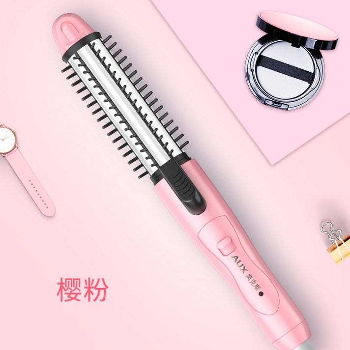 차홍고데기 오토롤링 볼륨 미용실 스타일러 컬러 컬링 브러쉬, AB