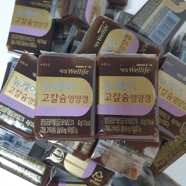 뉴케어 고칼슘 영양갱, 40g, 15개