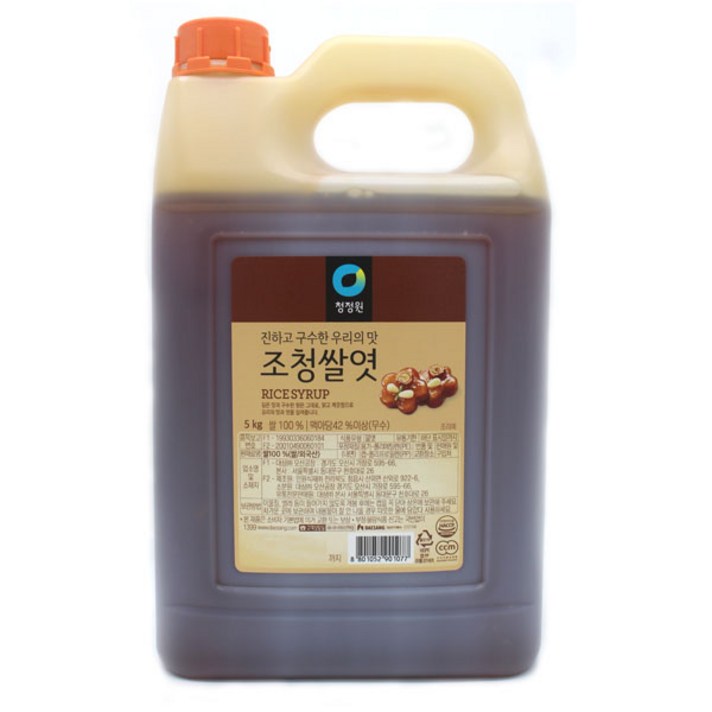 청정원 조청쌀엿 5kg 2개