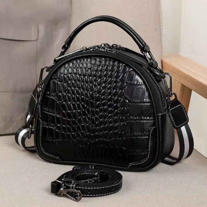 윤휘 여성 소가죽 크로스백 미니숄더백 데일리 미니백